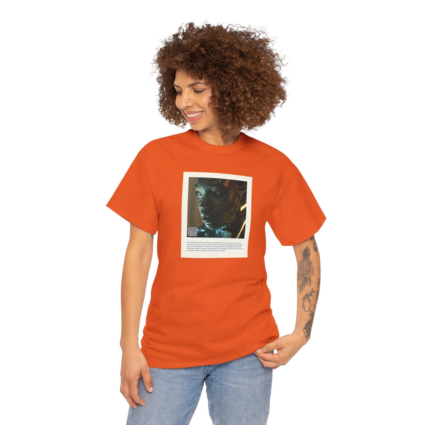 Anansi Aziza & Fae Unisex Heavy Cotton Tee