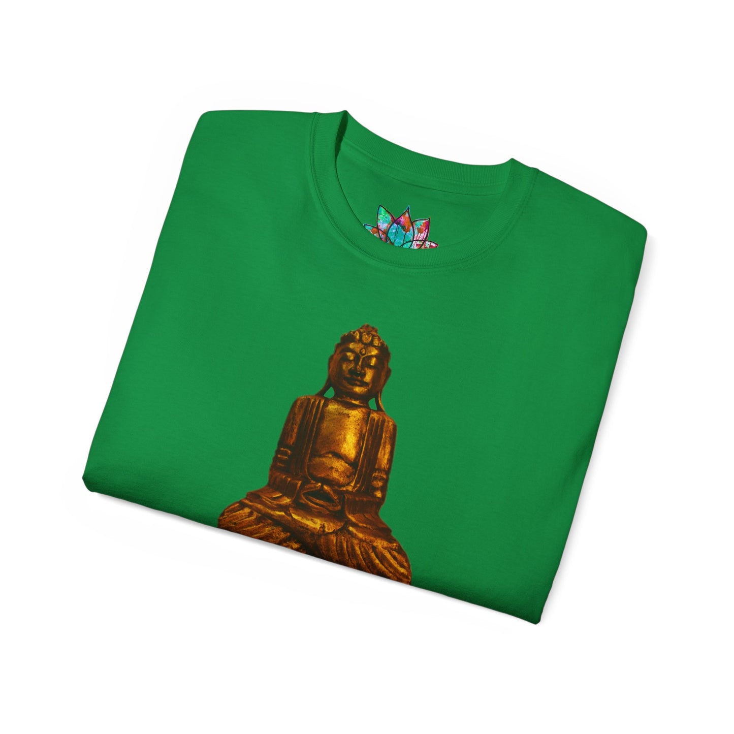 Fine Art Buddha Carving Print Unisex Ultra Cotton Tee