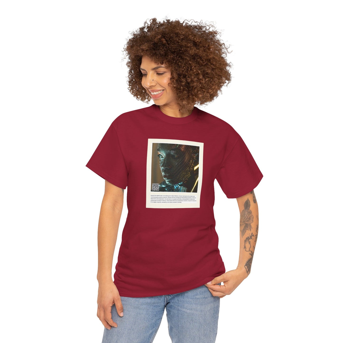 Anansi Aziza & Fae Unisex Heavy Cotton Tee