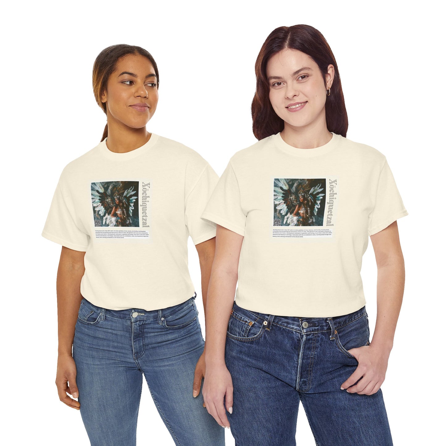 Xochiquetzal Aziza & Fae Unisex Heavy Cotton Tee