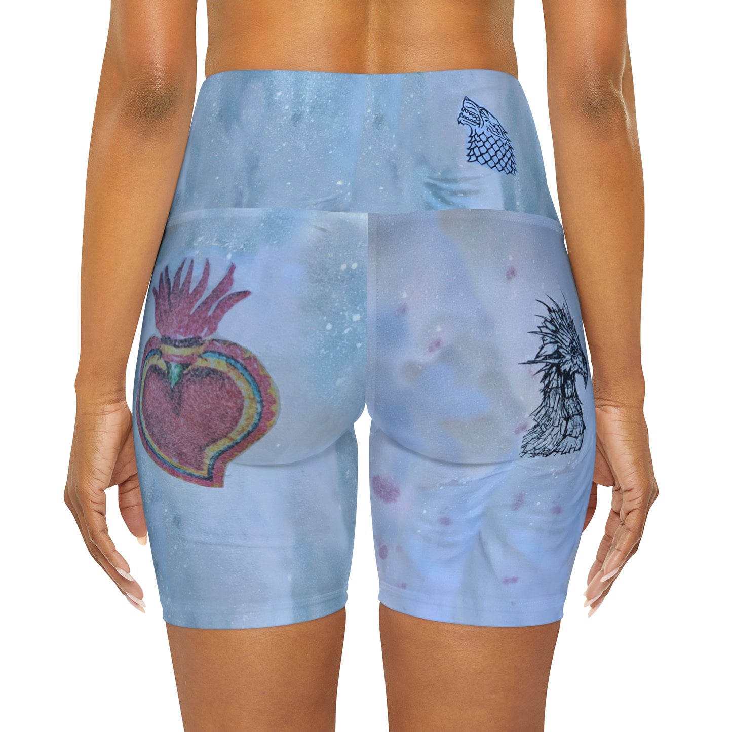 Fairy Goodness High Waisted Yoga Shorts