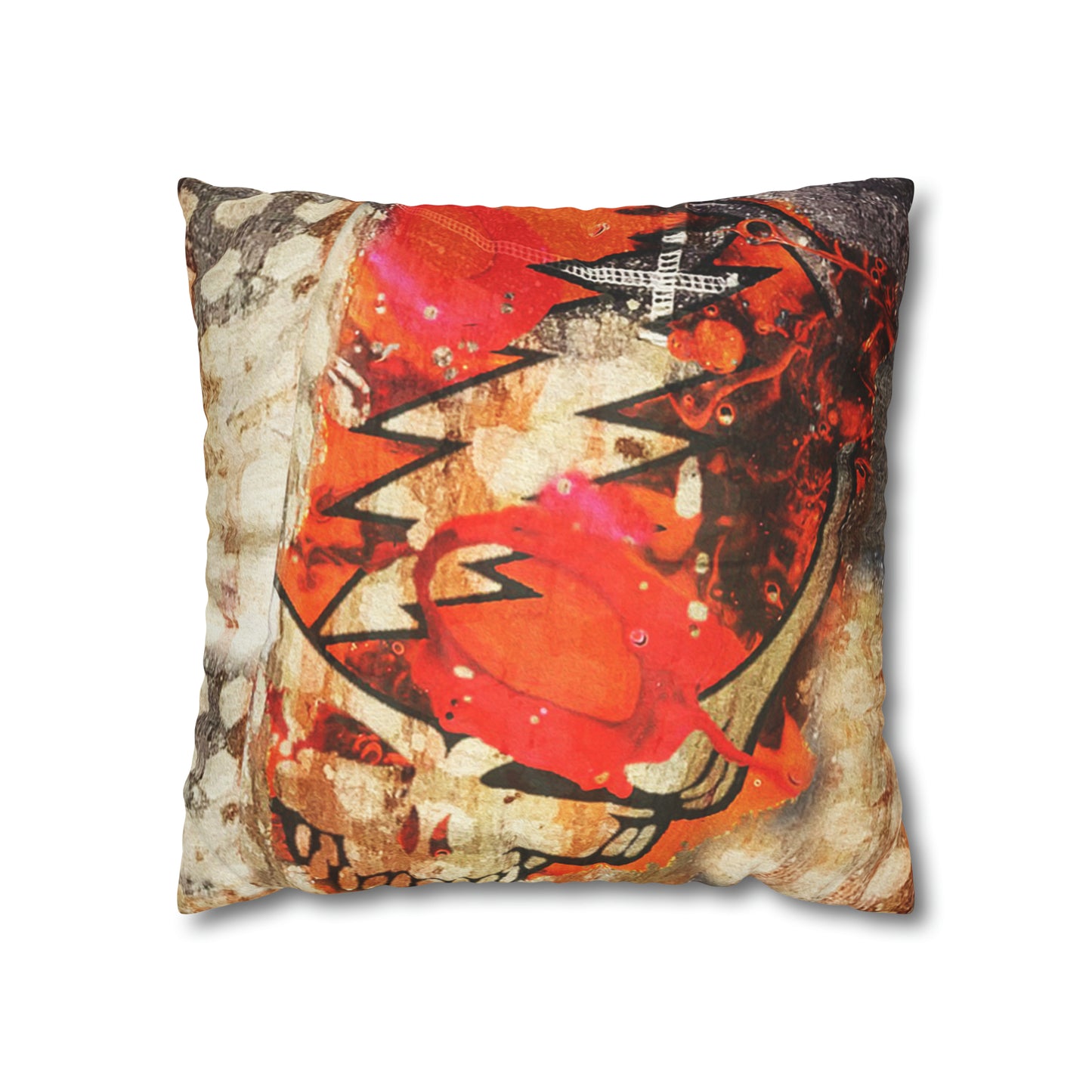 Grateful Jam Micro Suede Pillow Case