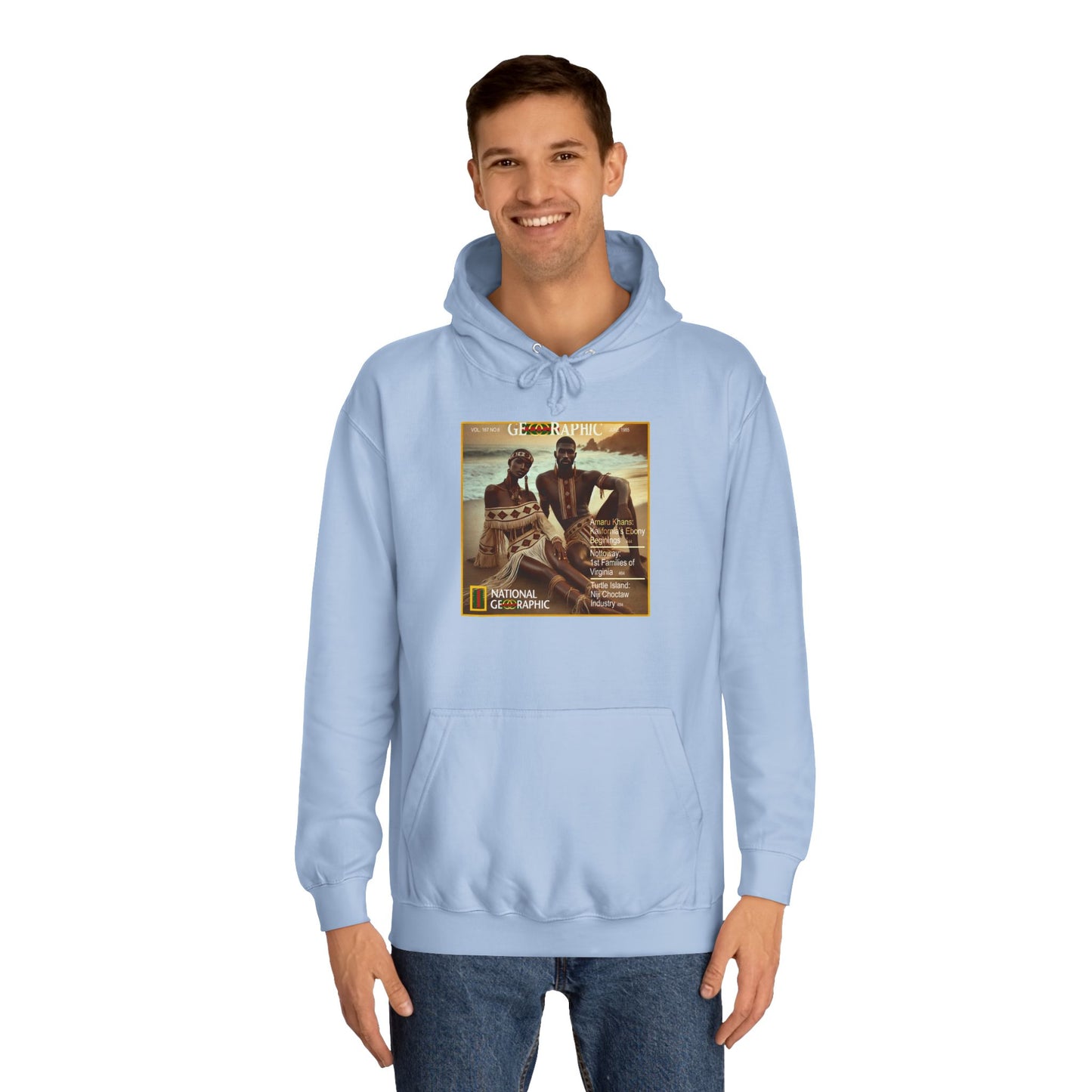 Amaru Turtle Island Unisex College Hoodie