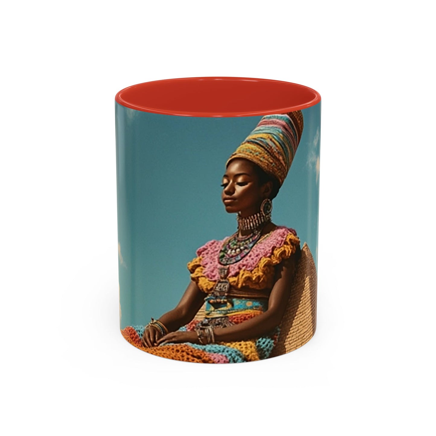 Resting Tall Aziza & Fae Accent Coffee Mug