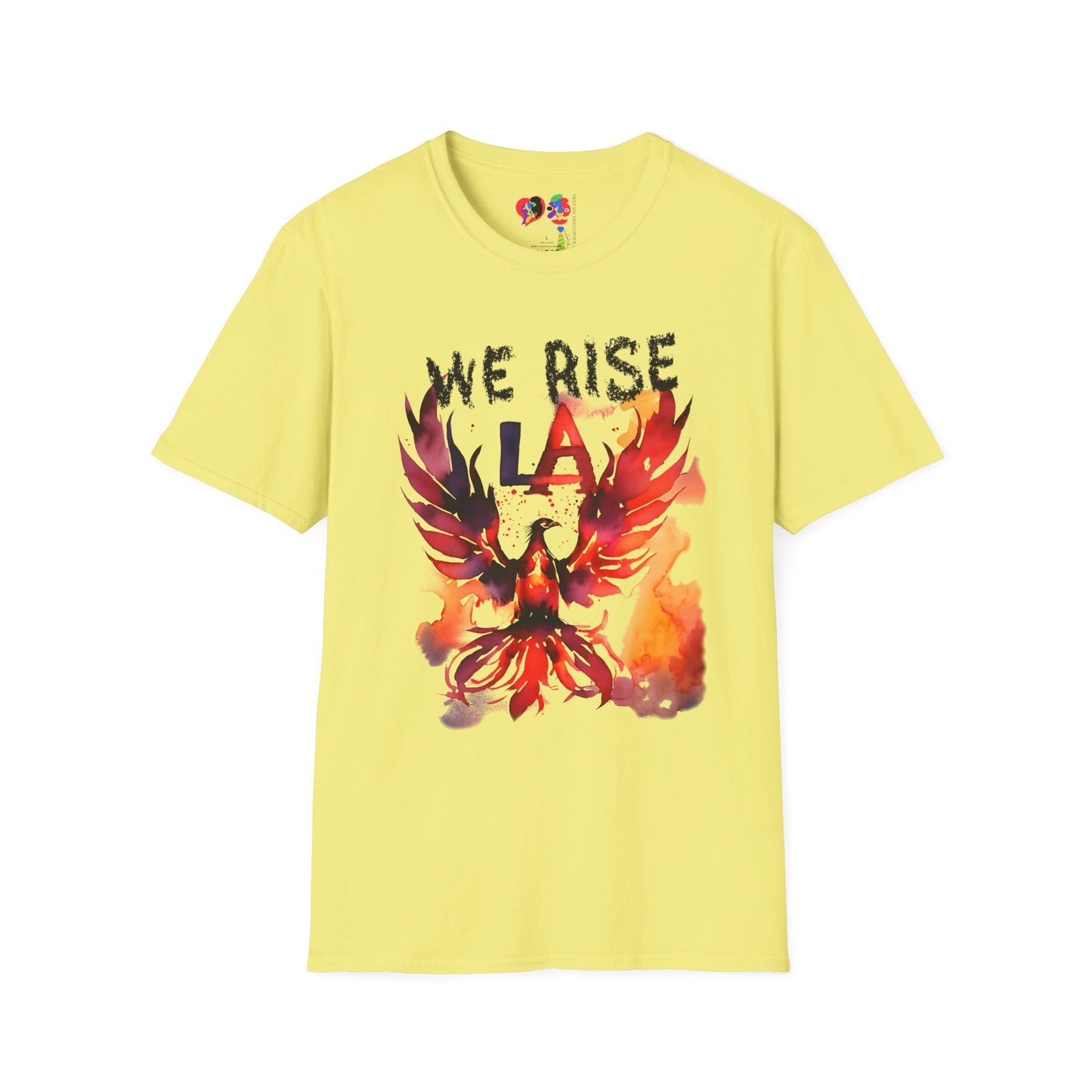 We Will Rise Los Angeles Unisex Vintage Soft T-Shirt