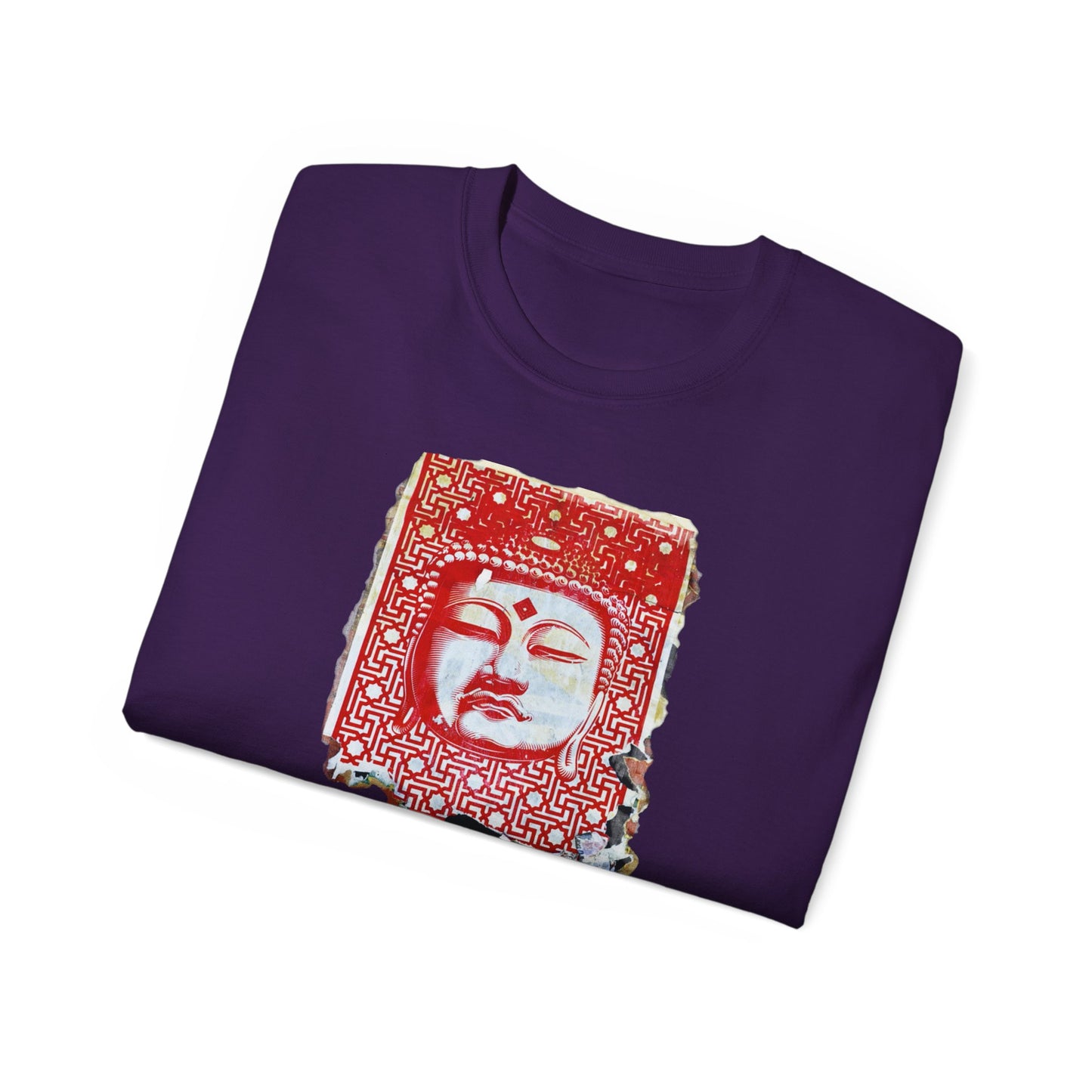 Fine Art Buddha Tablet Print Unisex Ultra Cotton Tee