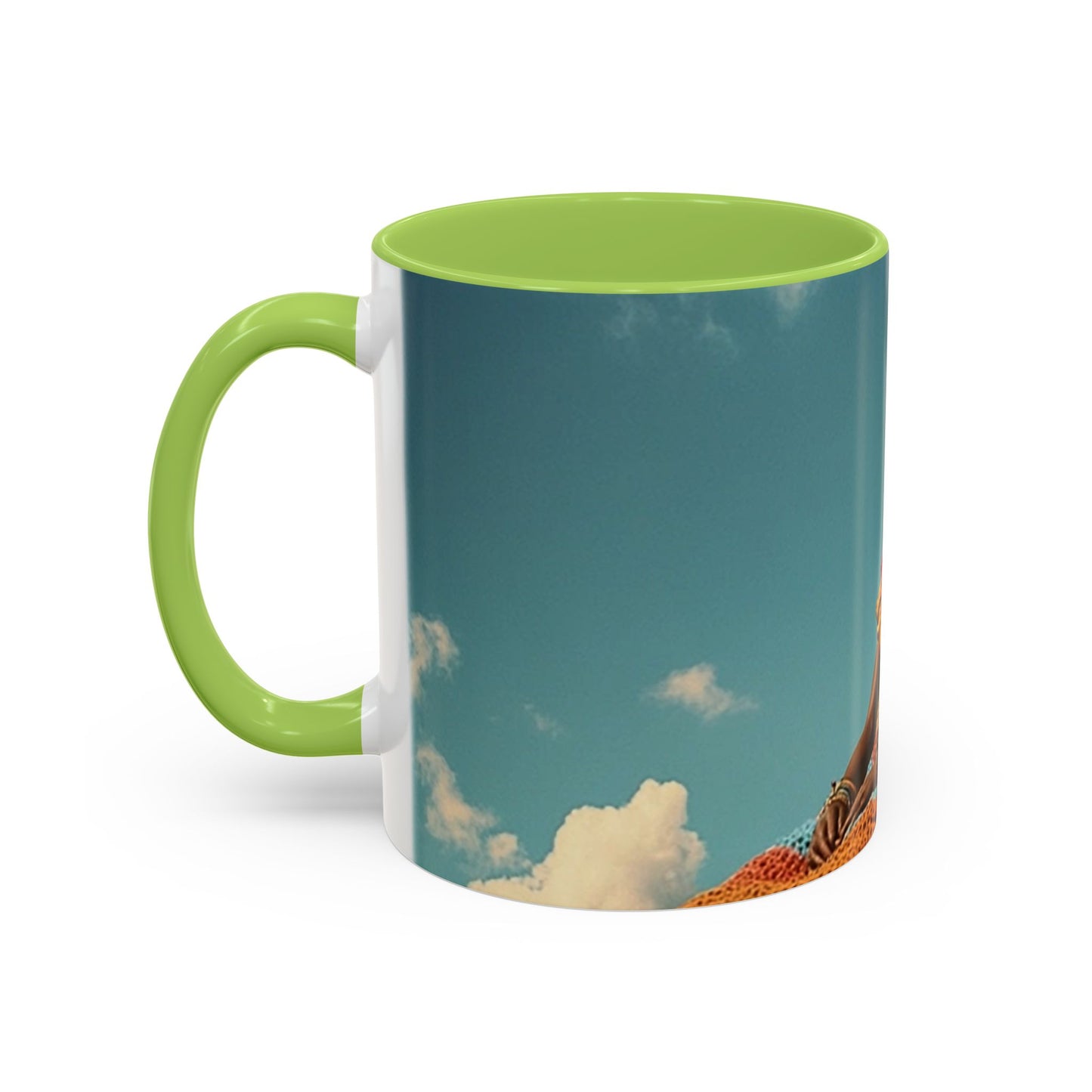 Resting Tall Aziza & Fae Accent Coffee Mug