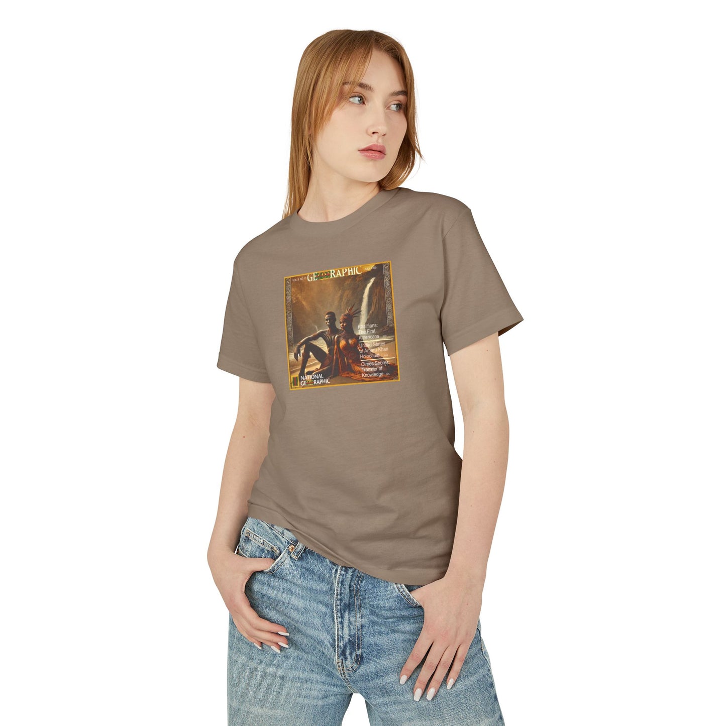 Choctaw Amaru Khan Aborigine Unisex Garment-Dyed Heavyweight Cotton Tee