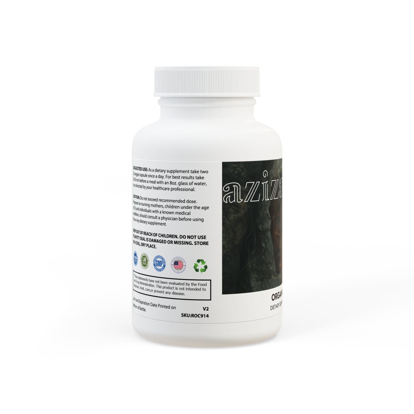 Beetroot Supplement (60 Capsules) by Aziza & Fae