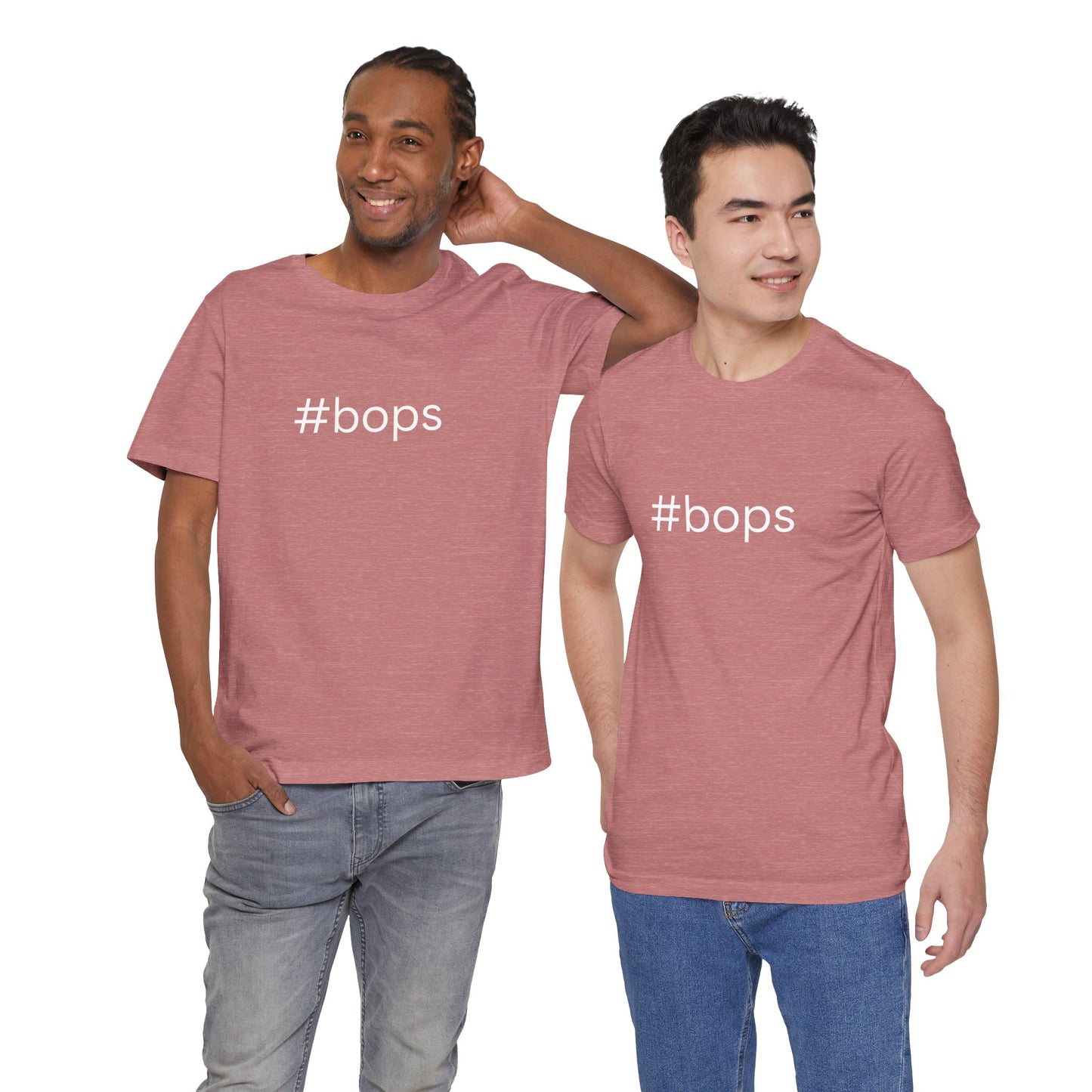 #bops Unisex High End Cotton Short Sleeve Tee