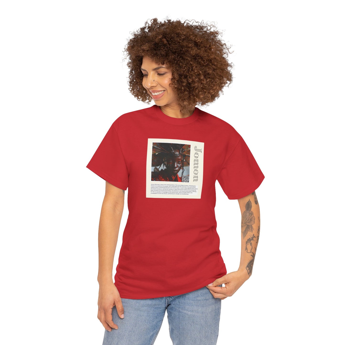 Jomon Aziza & Fae Unisex Heavy Cotton Tee