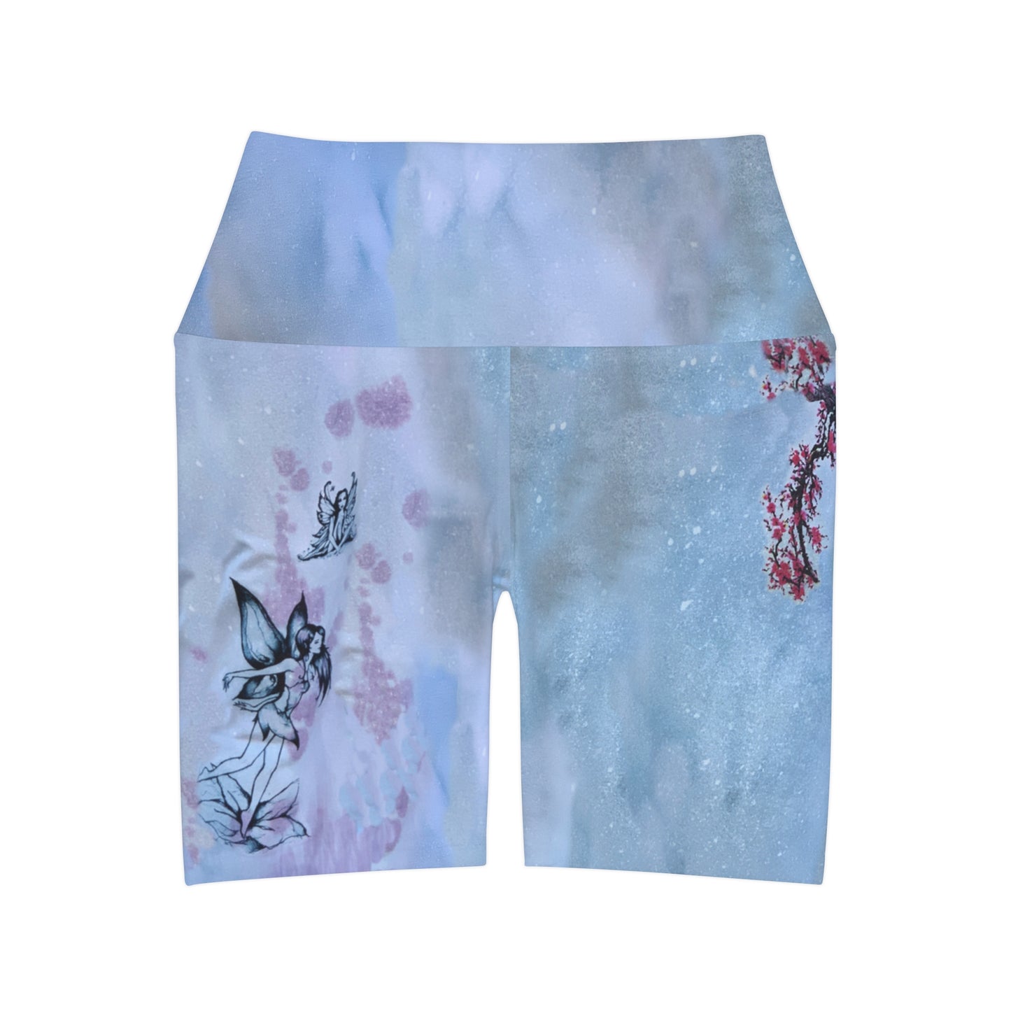 Fairy Goodness High Waisted Yoga Shorts