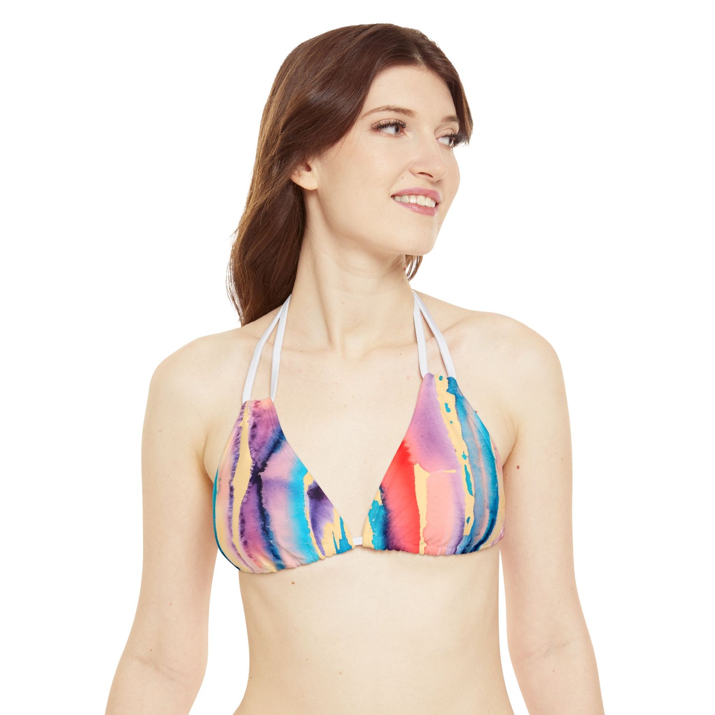 Strappy Bikini Set (AOP)