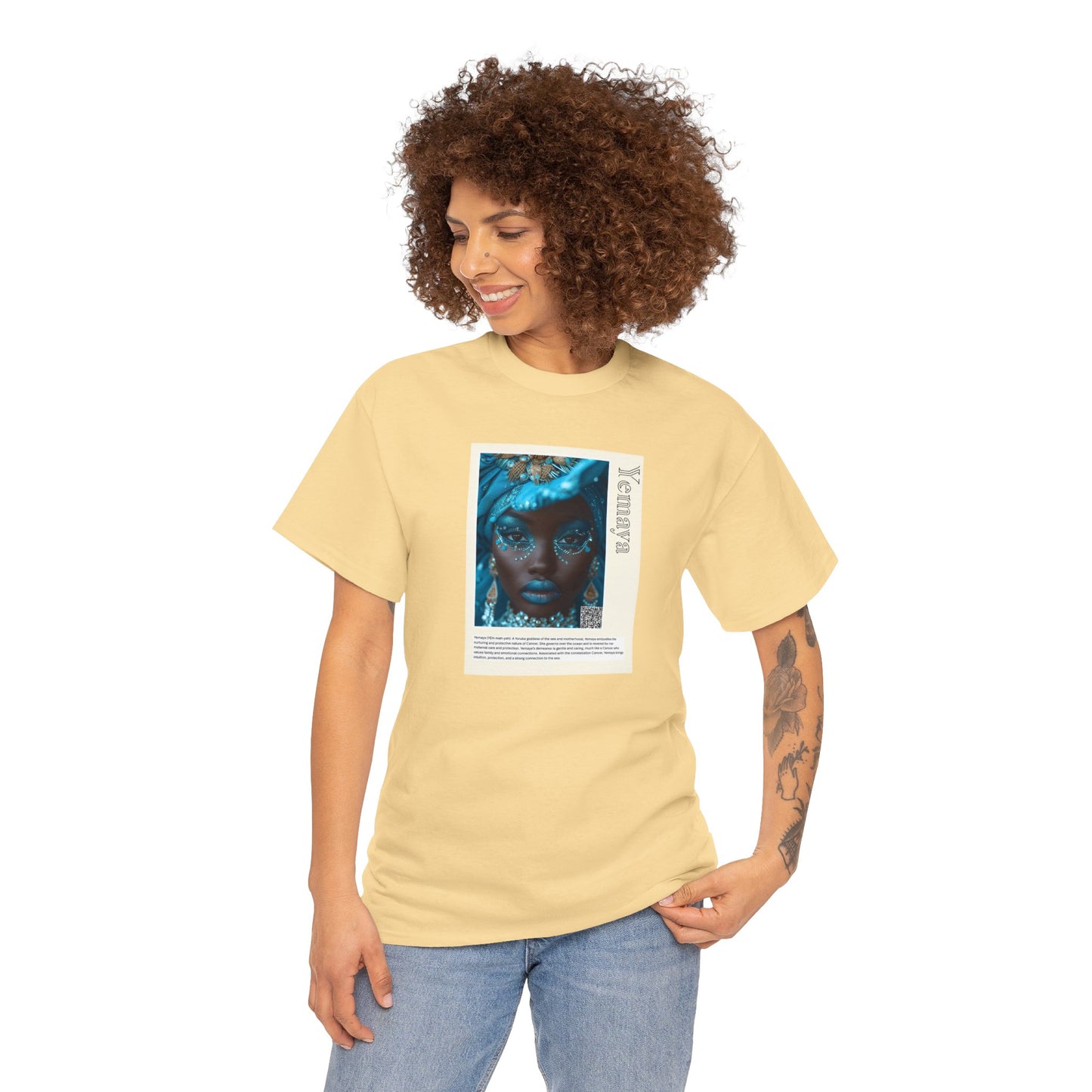 Yemaya Aziza & Fae Unisex Heavy Cotton Tee