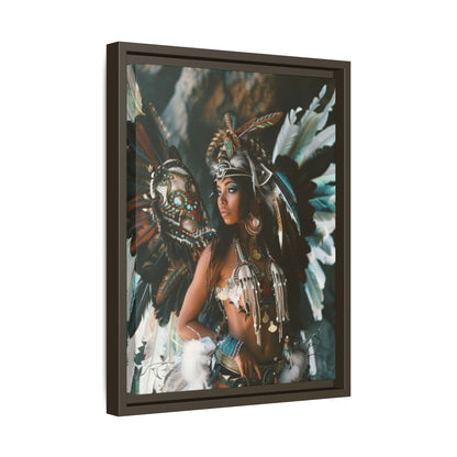 Xochiquetzal Aziza & Fae Matte Canvas Framed