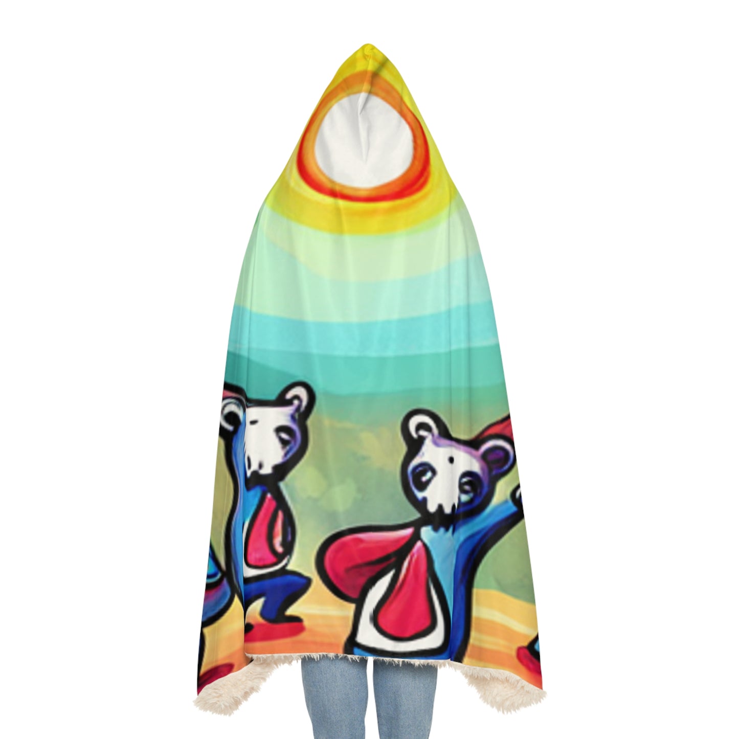 Day Tripping Bears Snuggle Blanket