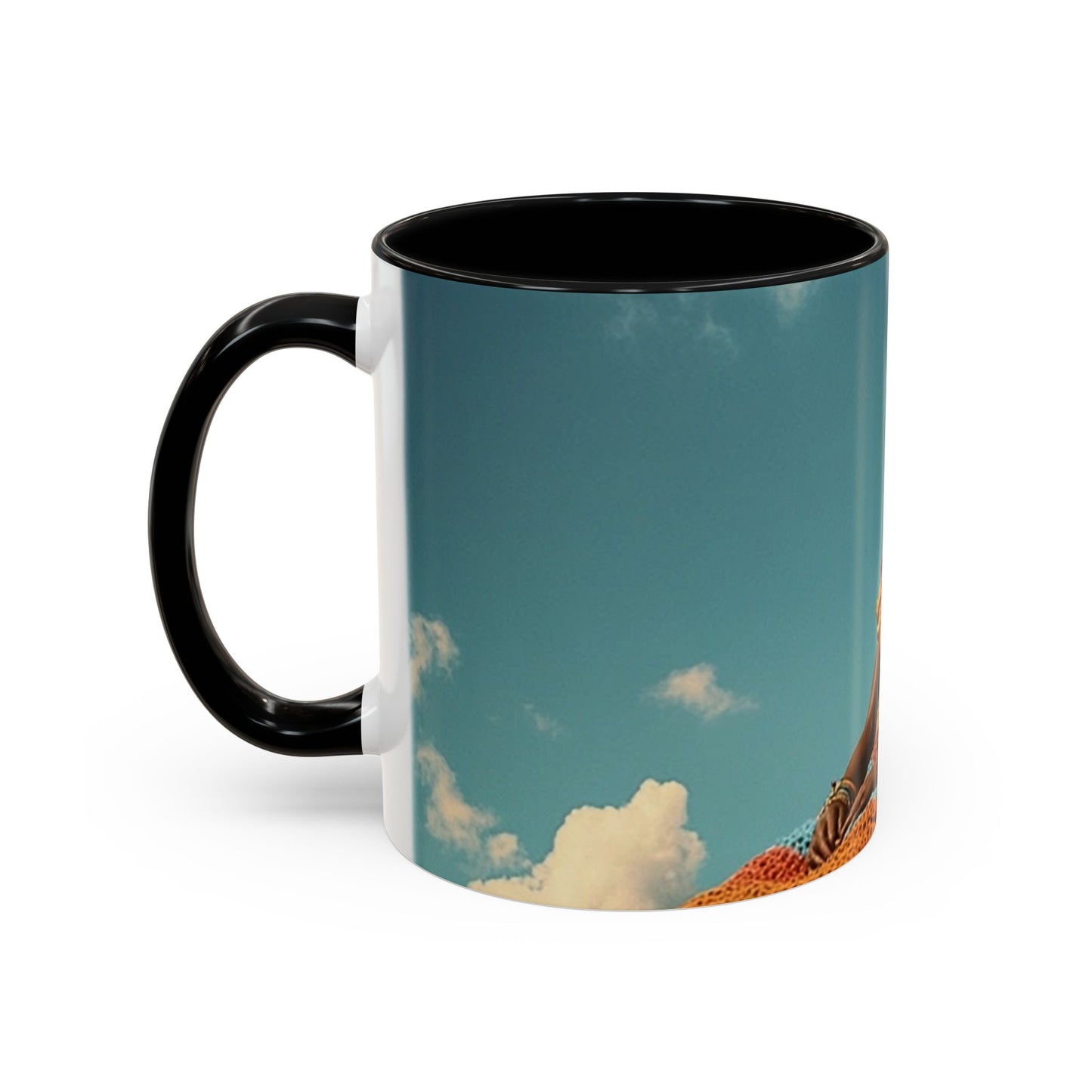 Resting Tall Aziza & Fae Accent Coffee Mug