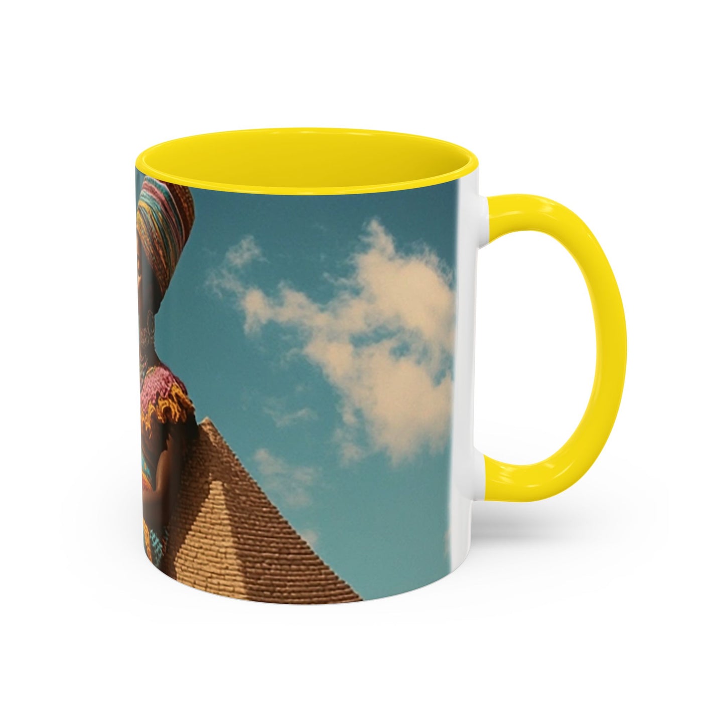 Resting Tall Aziza & Fae Accent Coffee Mug