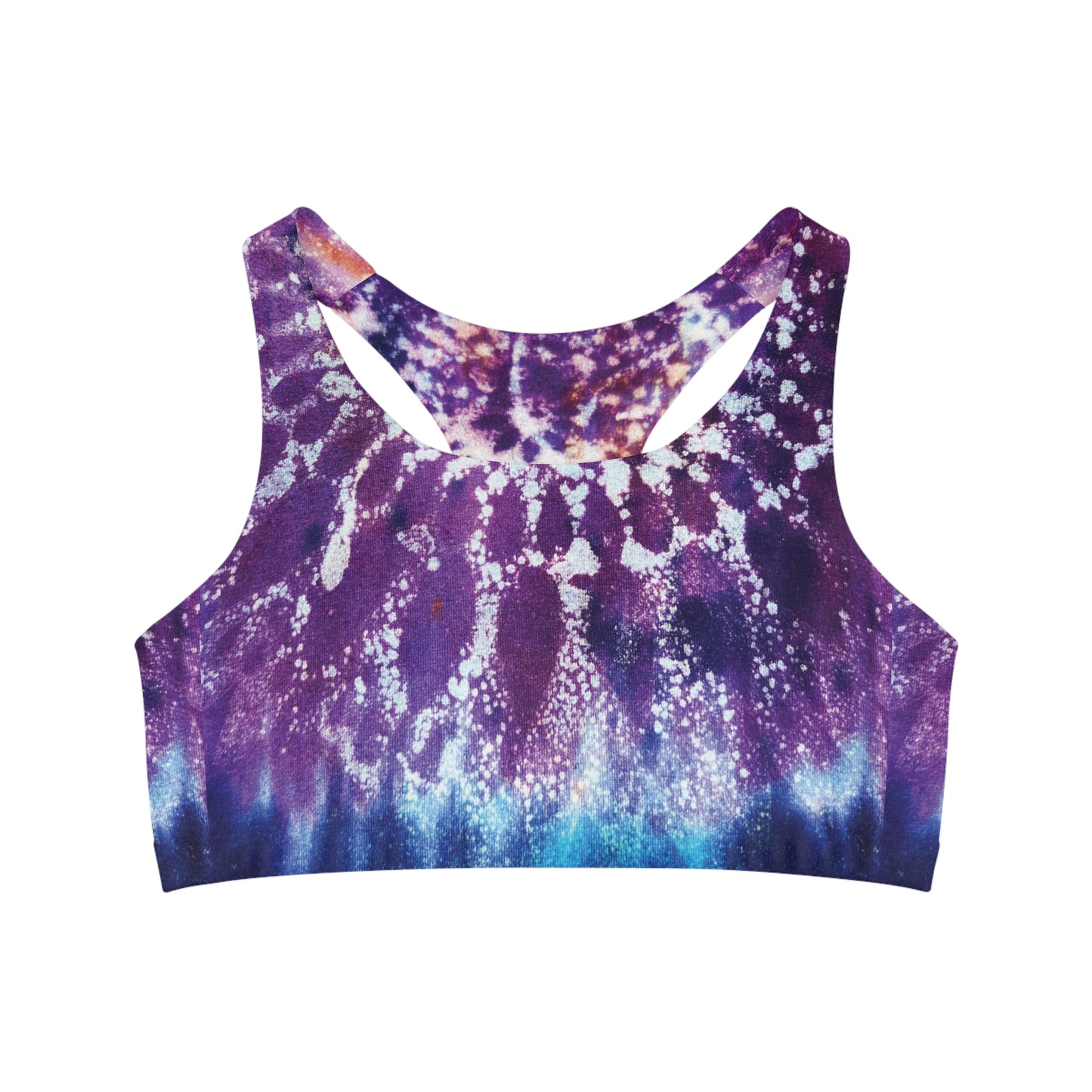 Tye Dye Mandala Deux Double Sided Sports Bra