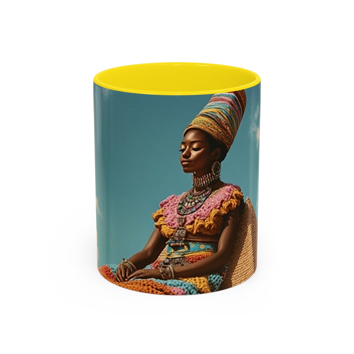 Resting Tall Aziza & Fae Accent Coffee Mug