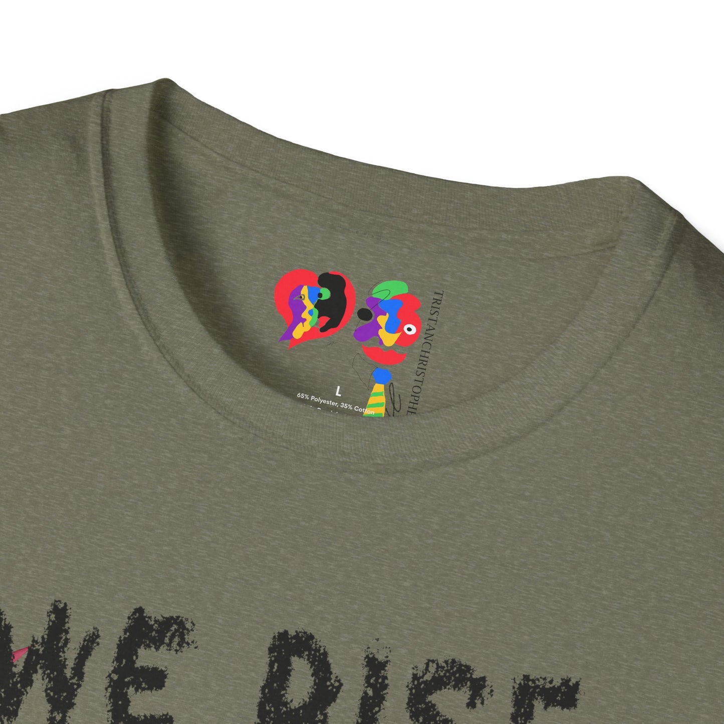 We Will Rise Los Angeles Unisex Vintage Soft T-Shirt