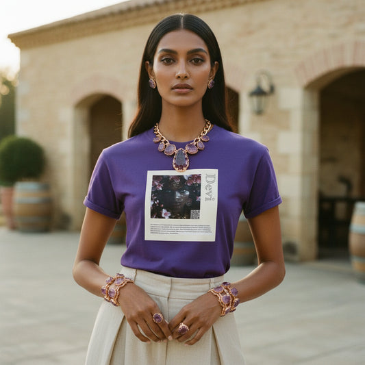 Devi Aziza & Fae Unisex Heavy Cotton Tee