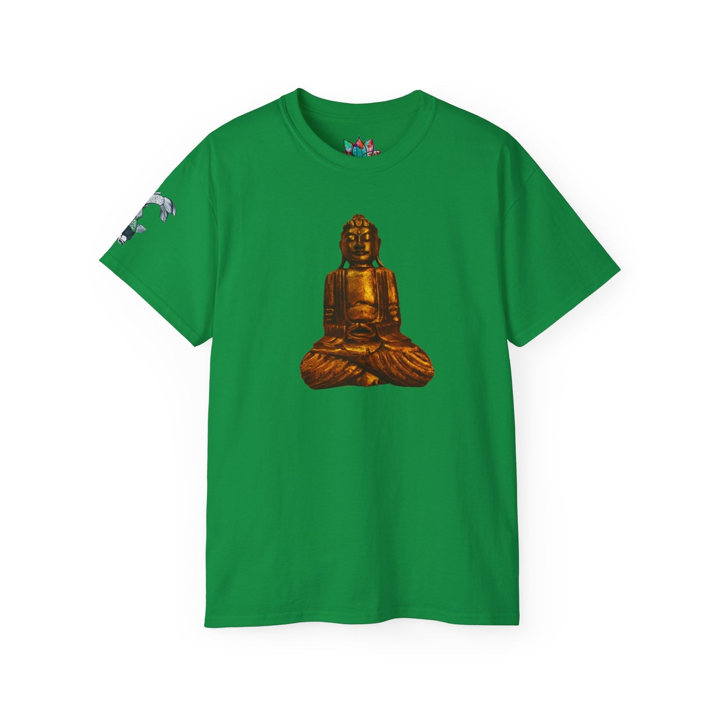 Fine Art Buddha Carving Print Unisex Ultra Cotton Tee