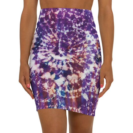 Tye Dye Mandala Thoughts Women's Mini Skirt