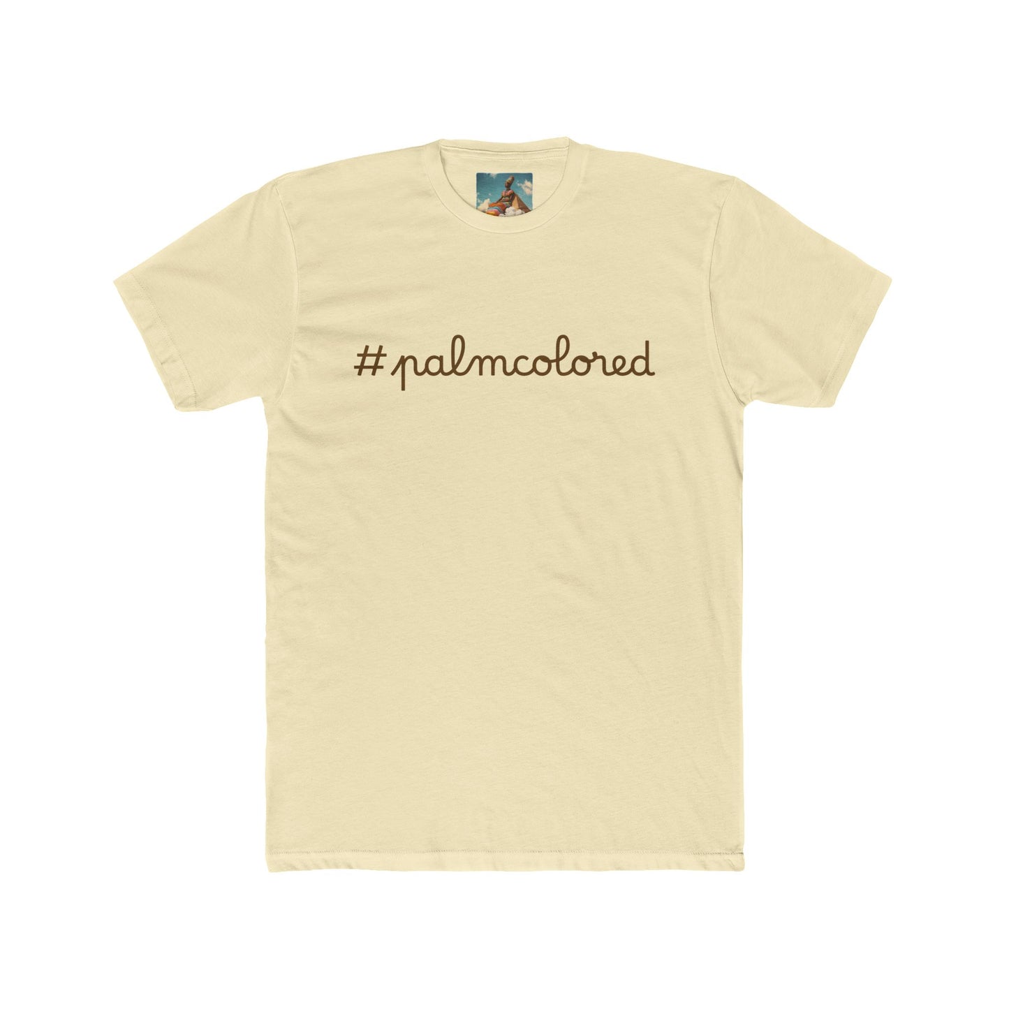 #palmcolored Unisex Cotton Crew Tee