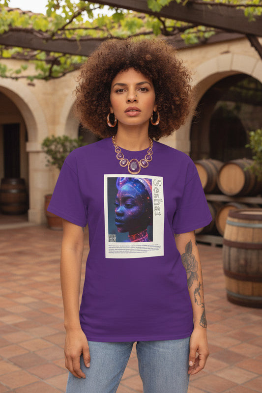 Seshat Aziza & Fae Unisex Heavy Cotton Tee