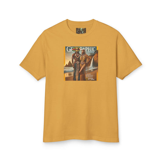 Amaru Khan Aborigine Unisex Garment-Dyed Heavyweight Cotton Tee