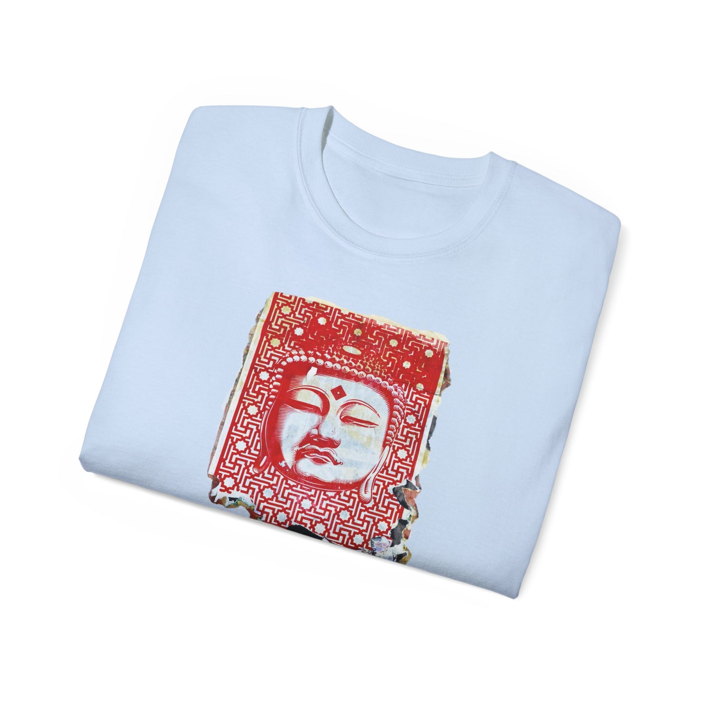 Fine Art Buddha Tablet Print Unisex Ultra Cotton Tee