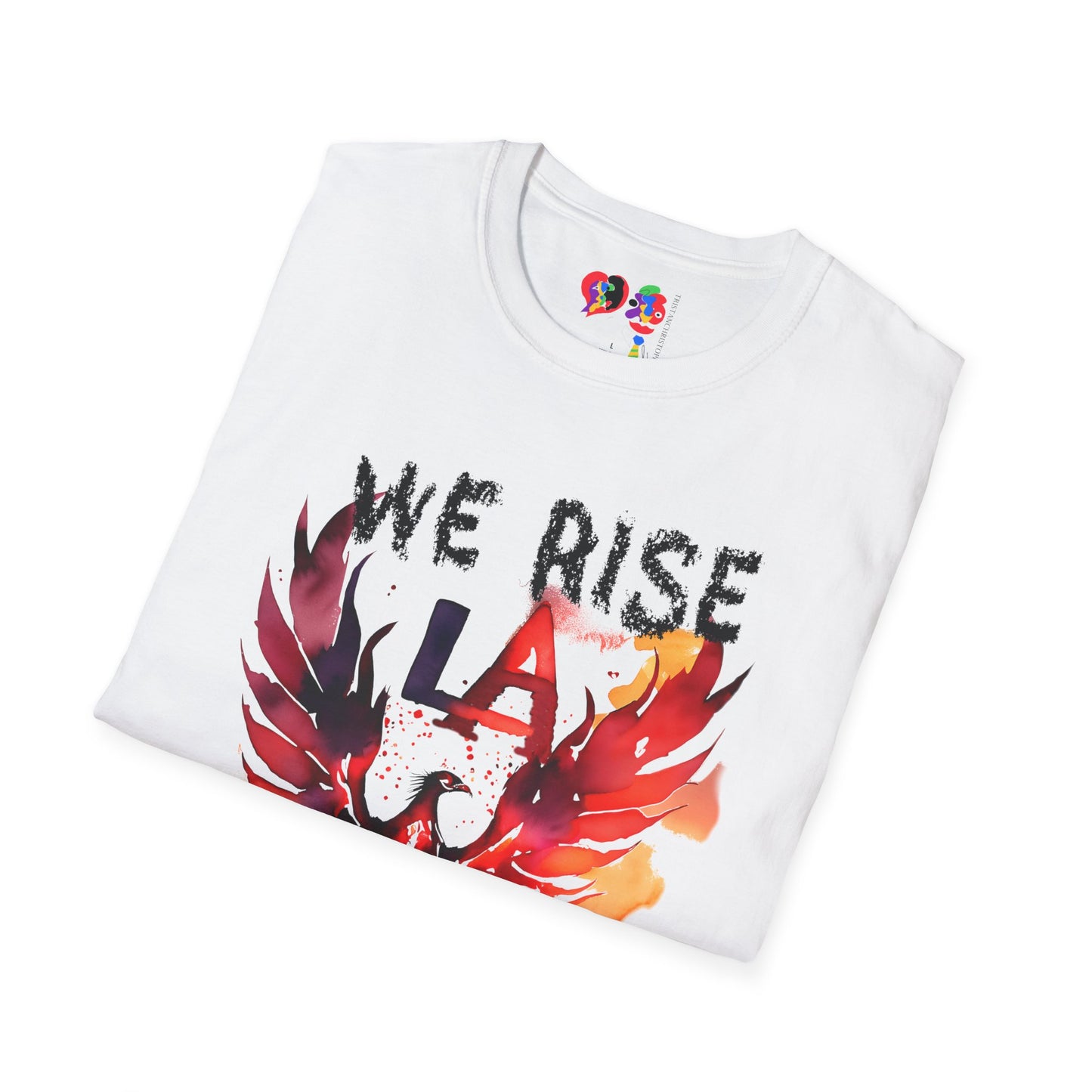 We Will Rise Los Angeles Unisex Vintage Soft T-Shirt