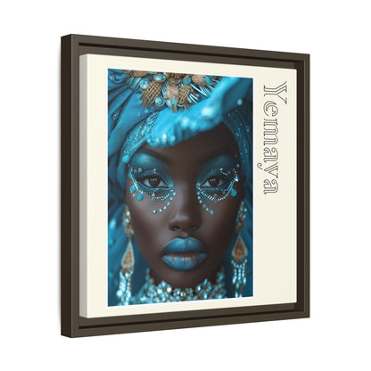 Yemaya Aziza & Fae Matte Canvas Framed