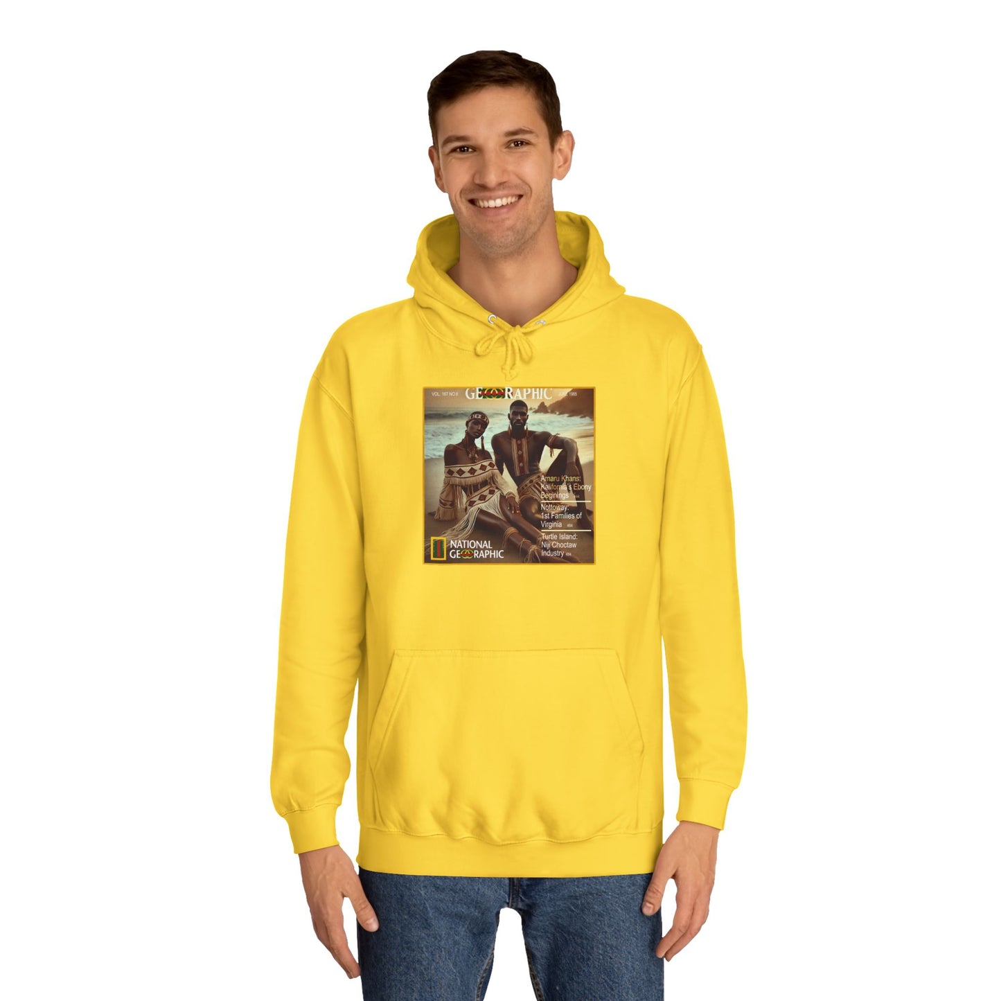 Amaru Turtle Island Unisex College Hoodie