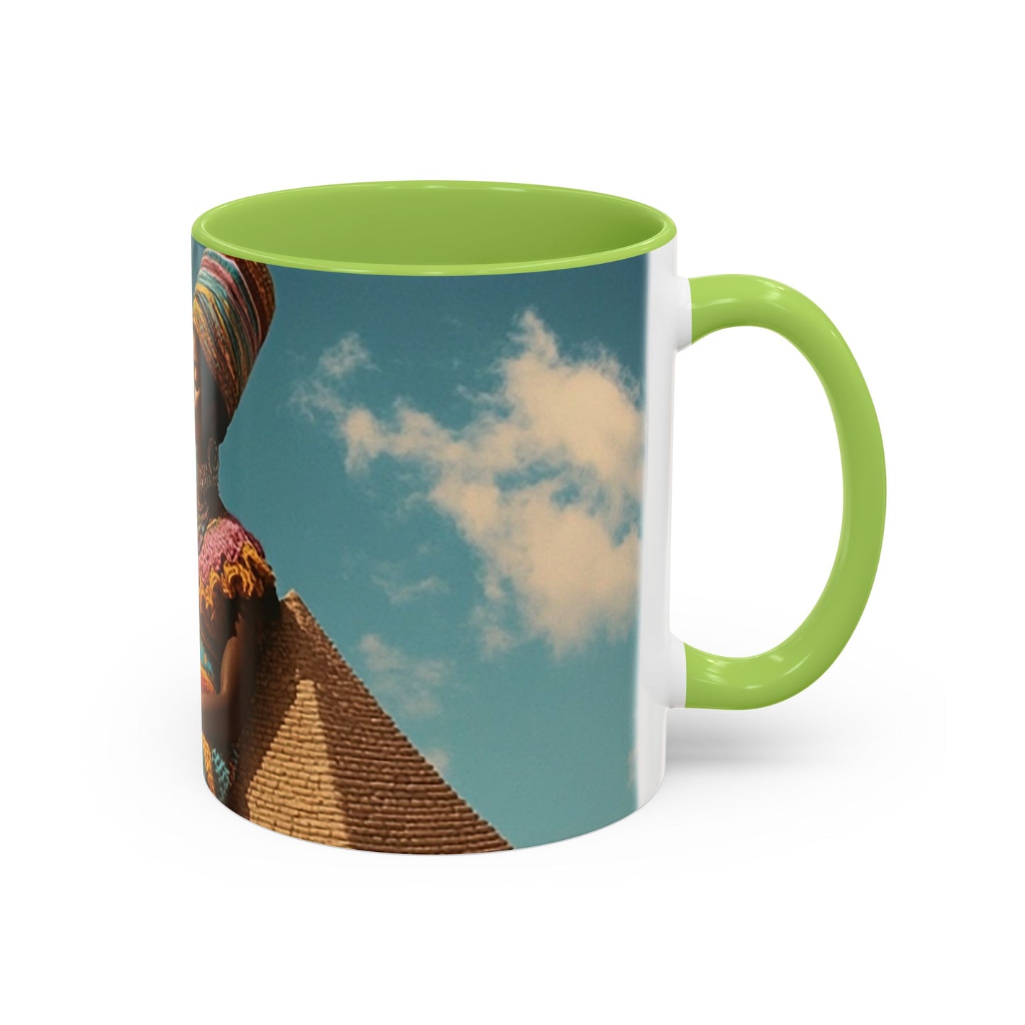 Resting Tall Aziza & Fae Accent Coffee Mug