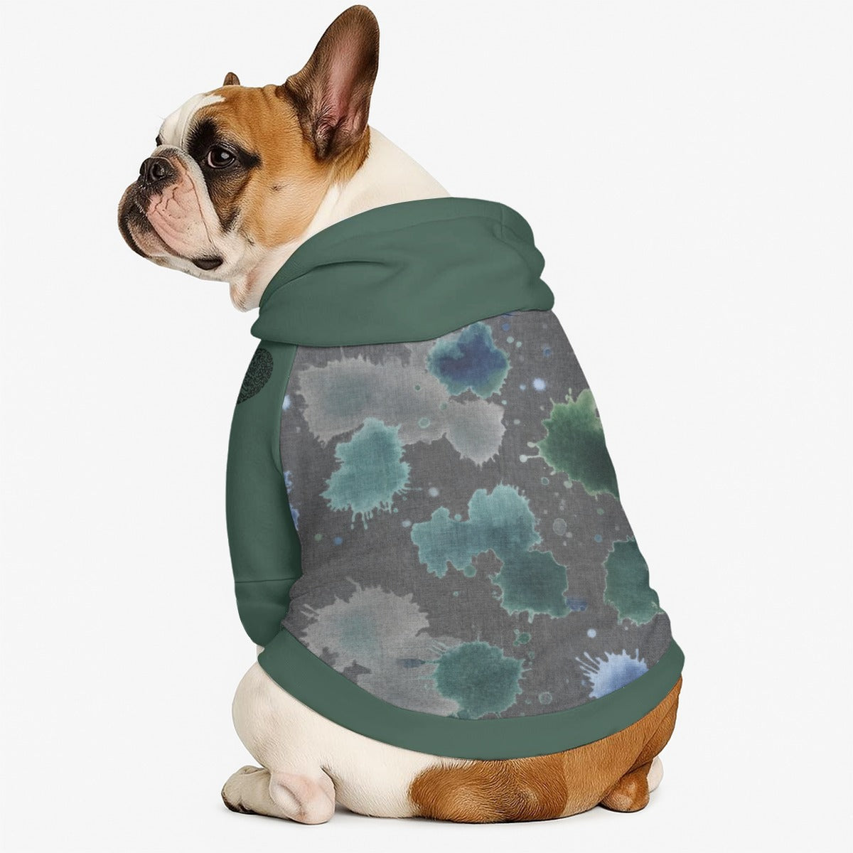 Spots Hooded Cotton Sweatshirt for Pets