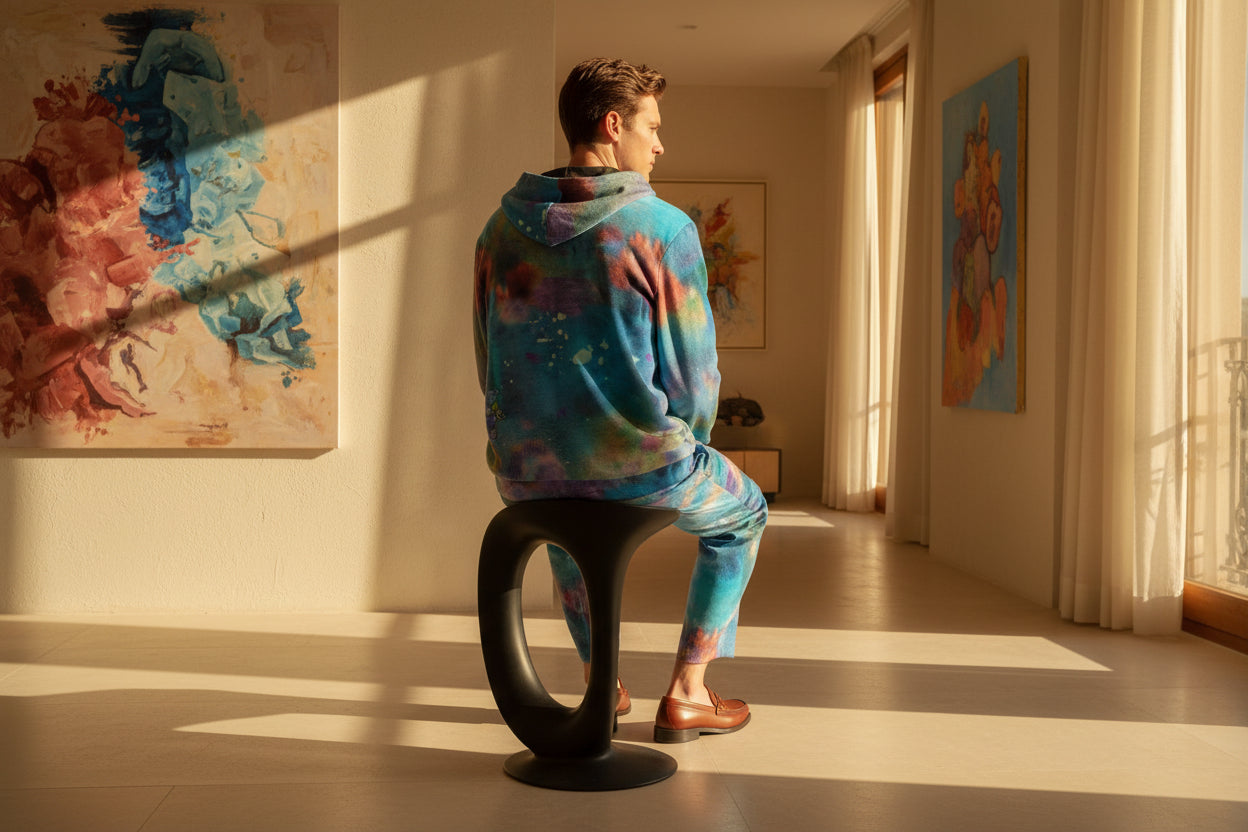 Grateful Deadhead Dancing Bears Cotton Zip Hoody