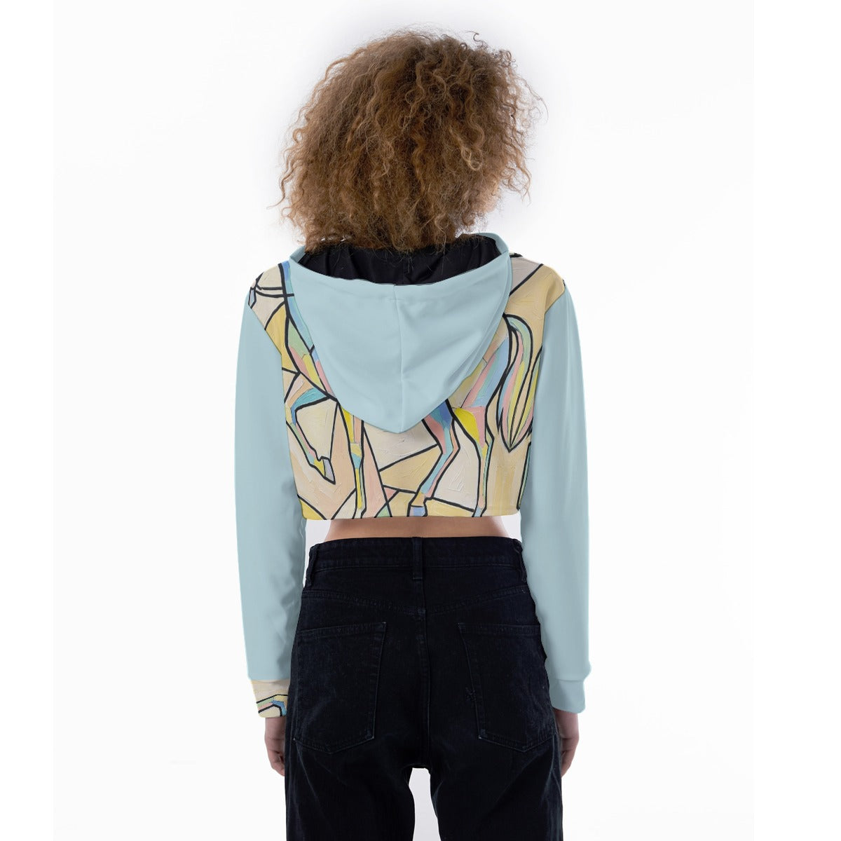 Cowgirl Women's Crop Top Hoodie