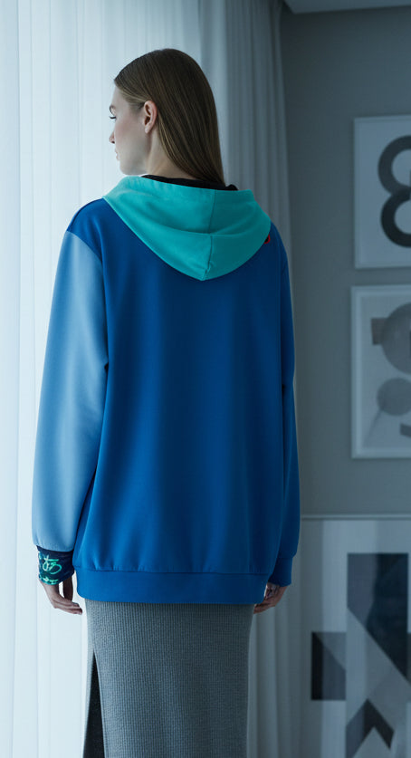 I am the way わたしは道であり、真理であり、命である Cotton Zip Up Hoodie