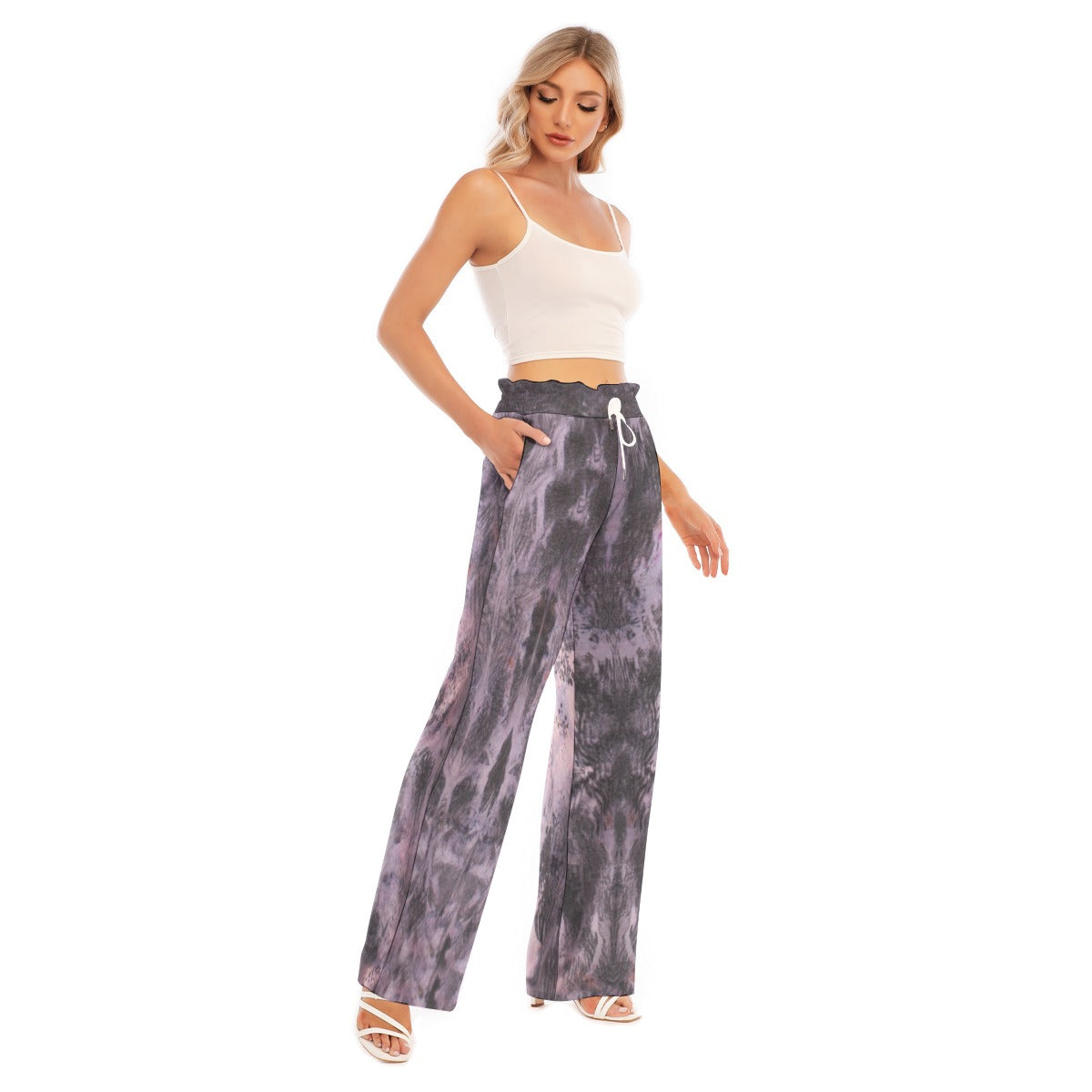 Galaxy Lounge Women's Wide-leg Pants