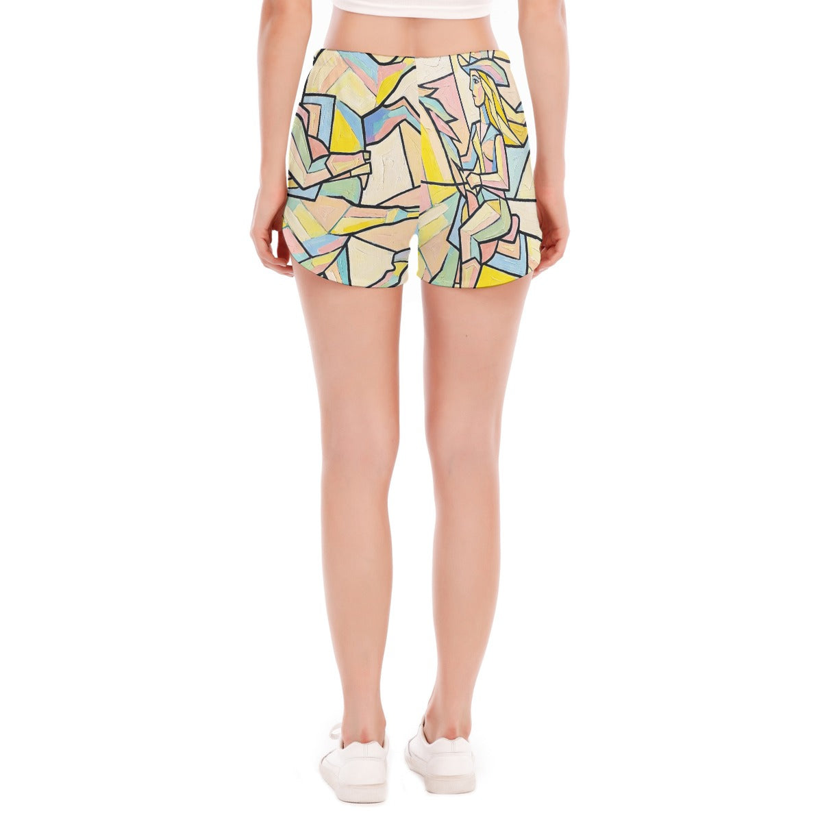 Cowgirl Women's Side Split Running Shorts