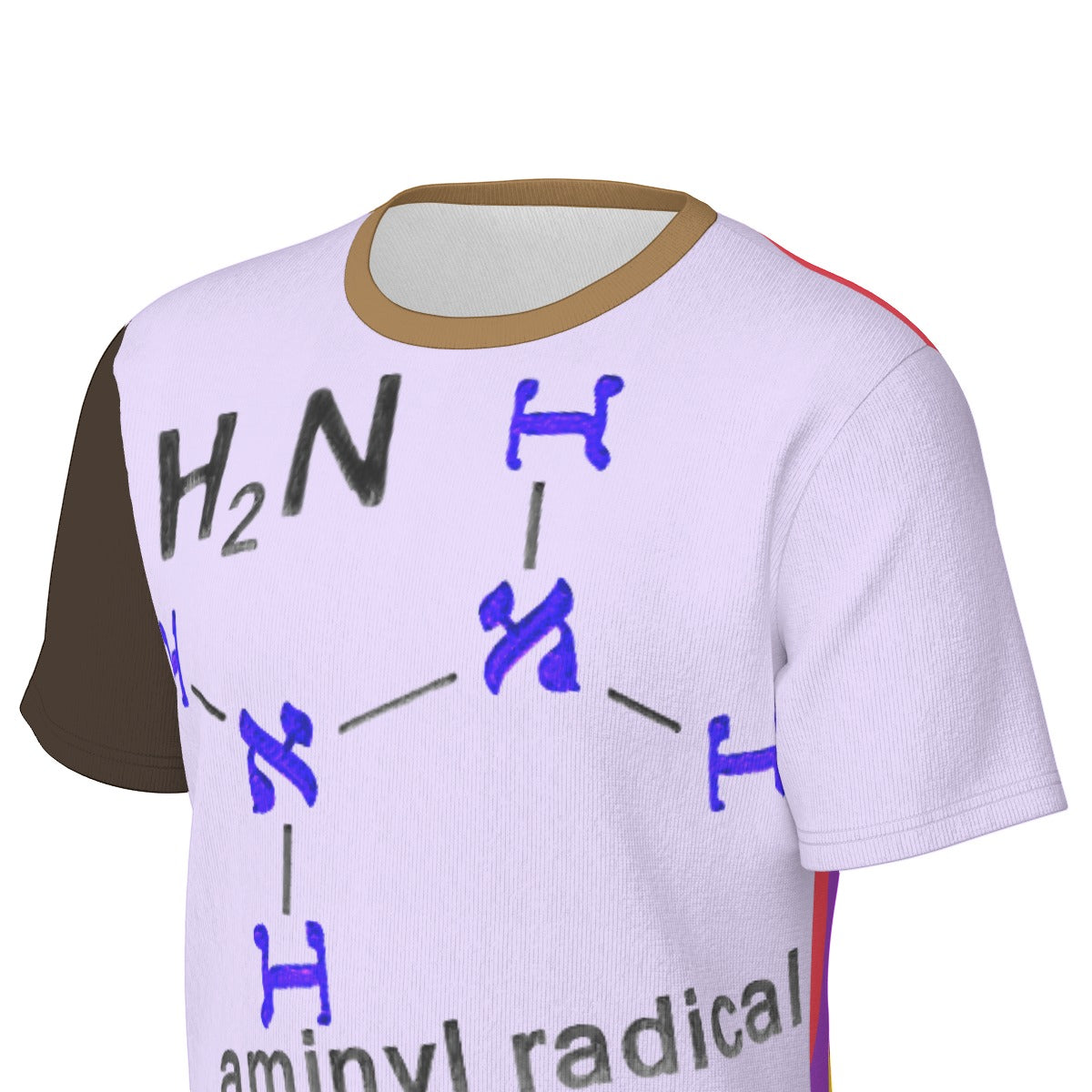 H2N Aminyl Radical Lavender Mens T-Shirt HUE+MAN Collective