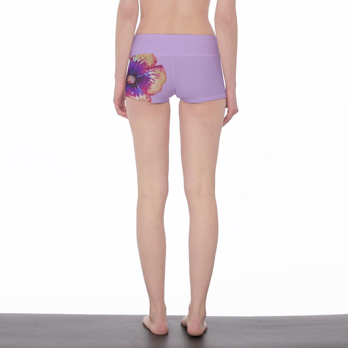 Hibiscus Nectar Women's Yoga Shortie Shorts