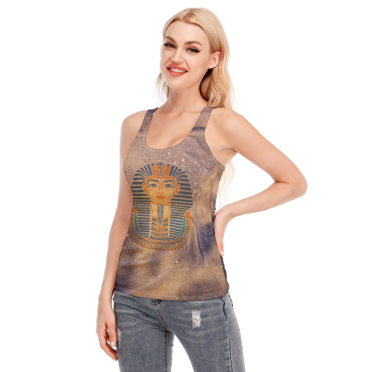 Kemet Egyptian Sky Cotton Tank