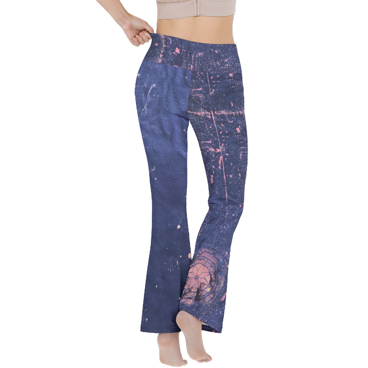 Rain or Shine Women's Fold Waist Yoga Pants