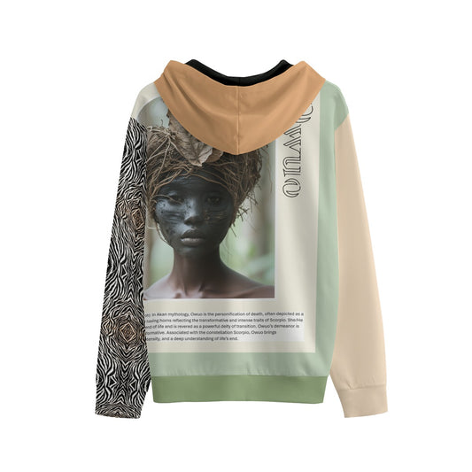 Owuo Aziza & Fae Unisex Pullover Hoodie Cotton