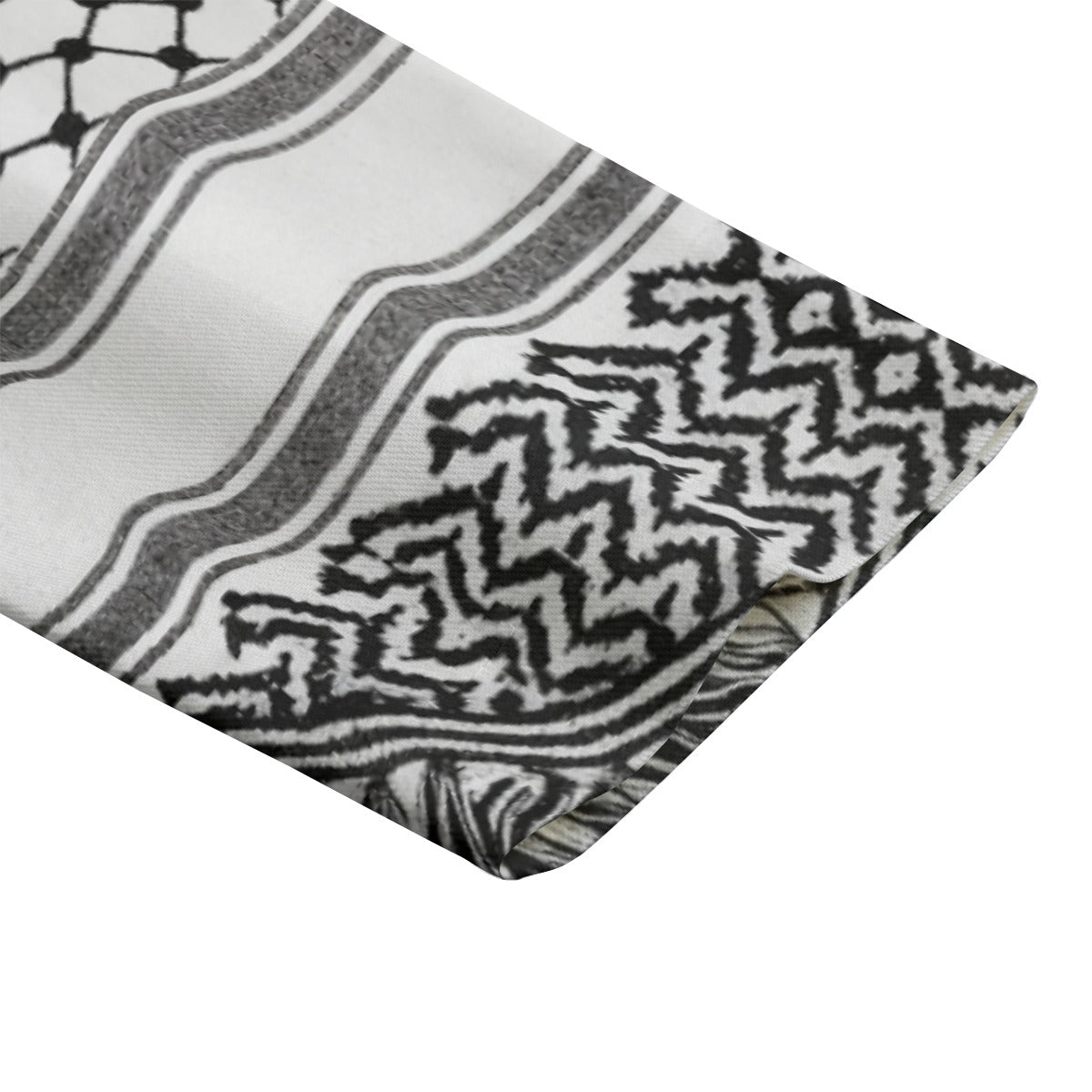 Kufiya Keffiyeh Night Cotton Blazer Jacket