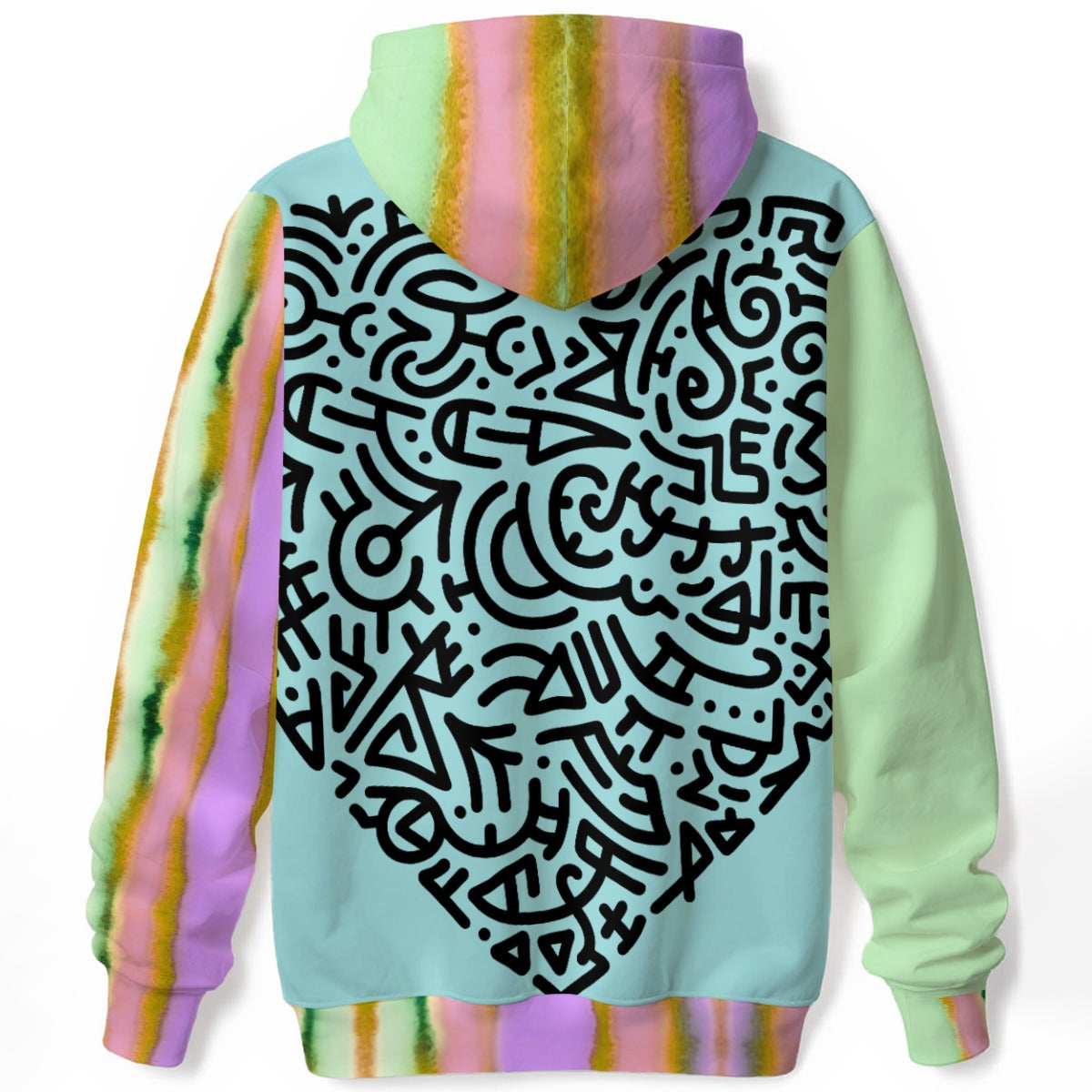 Live in the Feeling of Abundance Cotton Unisex Pullover Hoodie