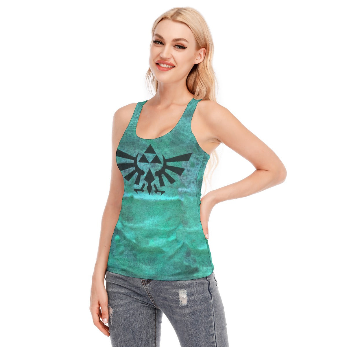 Secret Triforce Zelda Cotton Tank Top